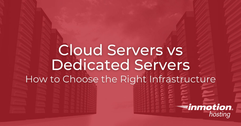 Cloud Server vs Dedicated Server Hero Image